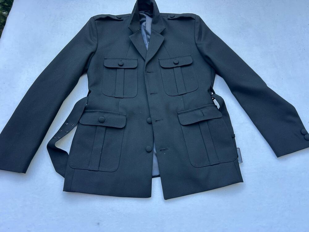 Madcap England 1960s Mod Hopsack Safari Jacket